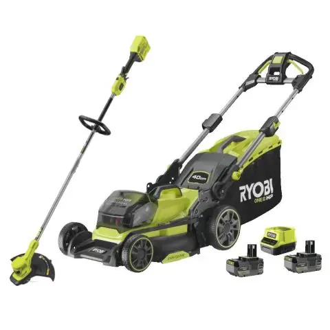 Lägg i varukorgen Ryobi RY18LMX40B+RY18LTX33A Trädgårdspaket